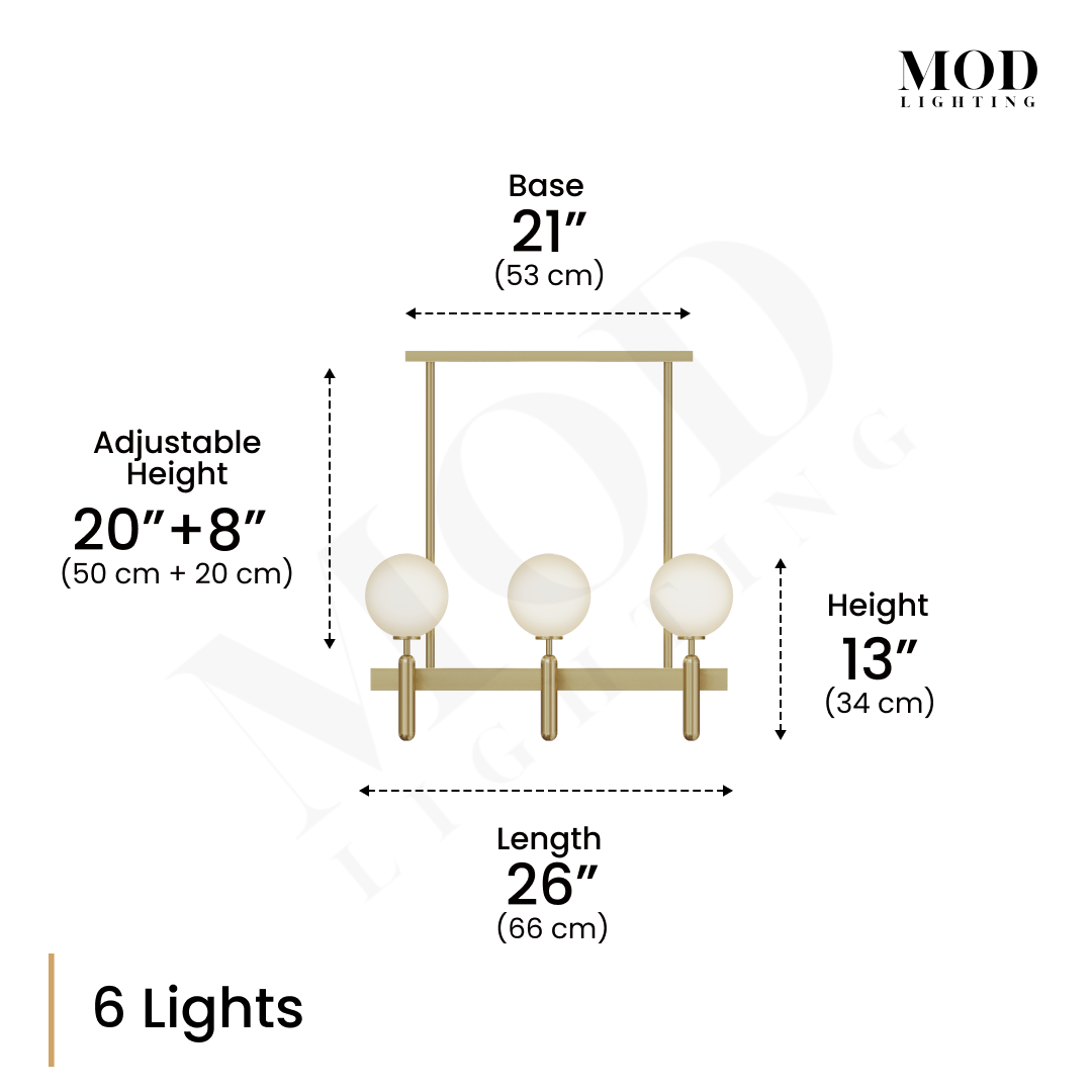 Angelica C - 6L Rectangle DIMS