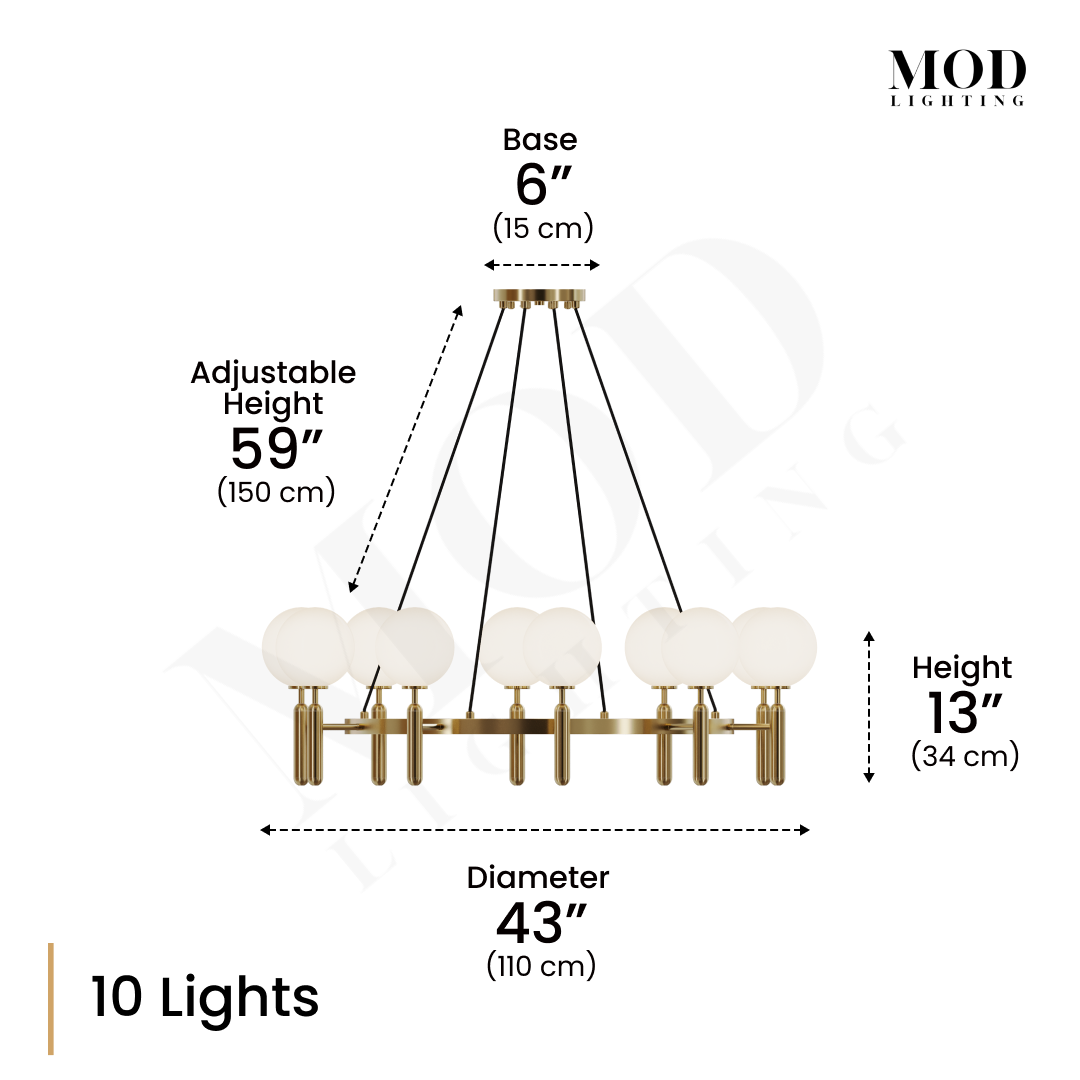 Angelica C - 10L Round DIMS