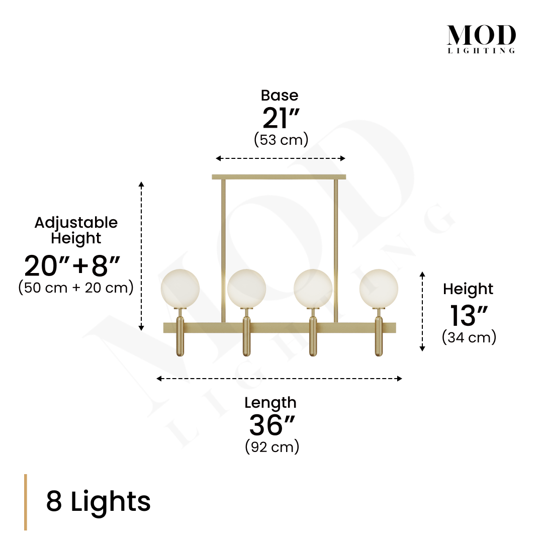 Angelica C - 8L Rectangle DIMS